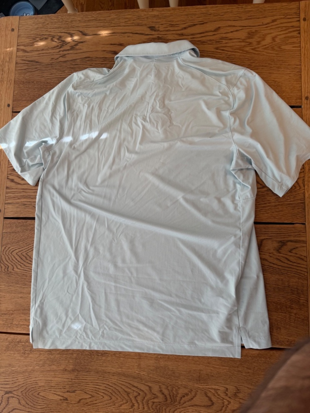 Lululemon Snap-Front Performance Polo Shirt Mens XL - Teal Blue - Picture 4 of 4